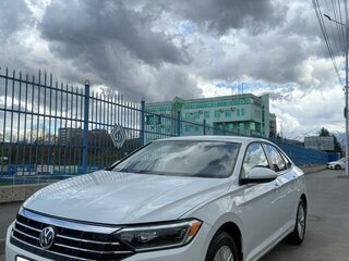2019 Volkswagen Jetta 6-speed VII, белый, 1725000 рублей, вид 1