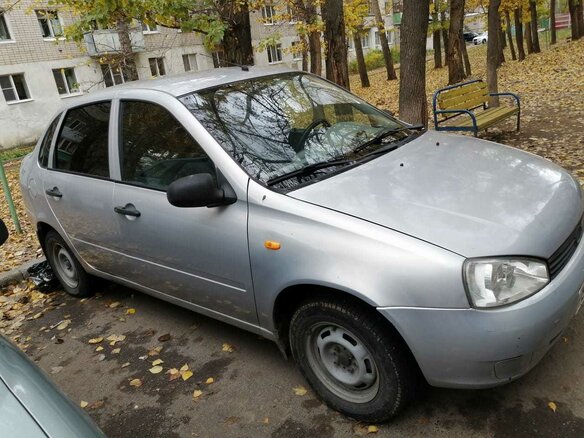 2008 Lada (ВАЗ) Kalina I, серебристый - вид 2