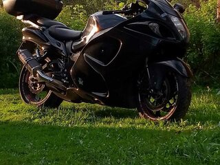 2009 Suzuki GSX 1300 R Hayabusa, чёрный, 900000 рублей, вид 1