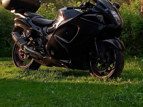 2009 Suzuki GSX 1300 R Hayabusa, чёрный, 900000 рублей, вид 1