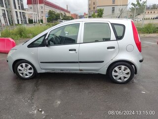 2007 Mitsubishi Colt VI (Z20/Z30), серебристый, 240000 рублей, вид 4