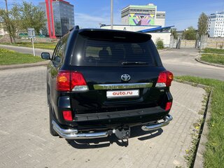 2012 Toyota Land Cruiser 200 Series Рестайлинг 1, чёрный, 3700000 рублей, вид 5