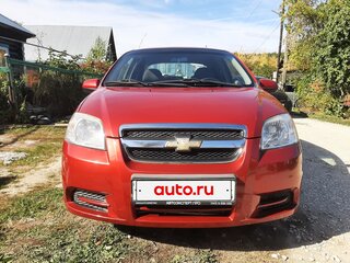 2011 Chevrolet Aveo I Рестайлинг, красный, 550000 рублей, вид 2