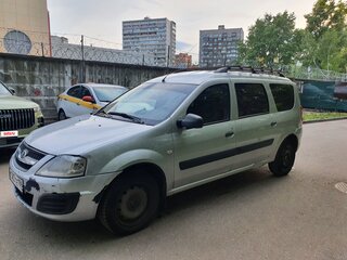 2016 Lada (ВАЗ) Largus I, серебристый, 660000 рублей, вид 1