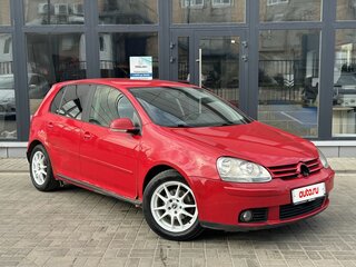 2008 Volkswagen Golf V, красный, 320000 рублей, вид 3