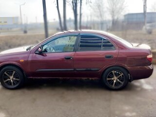 2003 Nissan Almera II (N16) Рестайлинг, пурпурный, 200000 рублей, вид 3