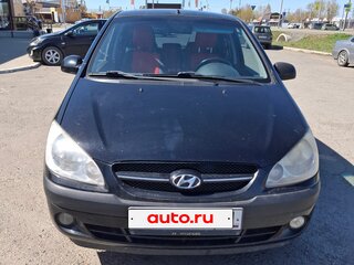 2006 Hyundai Getz I Рестайлинг, чёрный, 590000 рублей, вид 1
