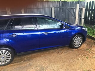2017 Ford Focus III Рестайлинг, синий, 1140000 рублей, вид 4