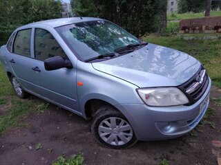 2013 Lada (ВАЗ) Granta I, голубой, 370000 рублей, вид 5