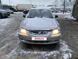 2005 Hyundai Accent ТагАЗ II, серый, 390000 рублей, вид 4