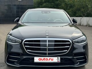 2021 Mercedes-Benz S-Класс 350 d Long 4MATIC VII (W223), чёрный, 7500000 рублей, вид 3