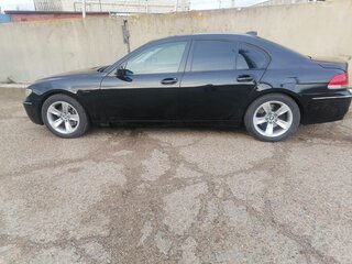 2006 BMW 7 серии 730d IV (E65/E66) Рестайлинг, чёрный, 1500000 рублей, вид 5