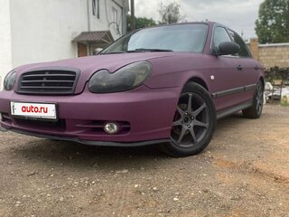 2007 Hyundai Sonata ТагАЗ IV (EF) Рестайлинг, фиолетовый, 470000 рублей, вид 2