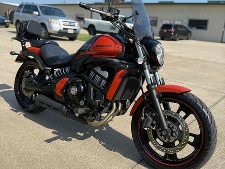 2018 Kawasaki EN650 Vulcan S, оранжевый, 640000 рублей, вид 3