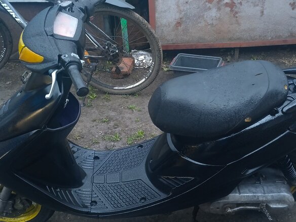 2000 Yamaha Jog, чёрный, 35000 рублей - вид 6