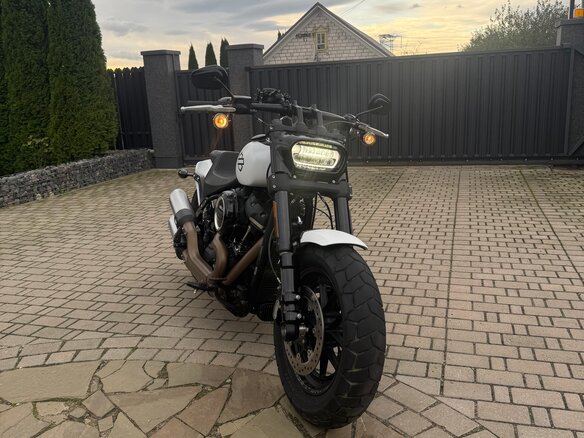 2019 Harley-Davidson Fat Bob, белый, 1480000 рублей - вид 7