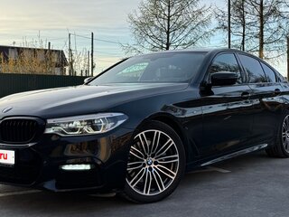 2019 BMW 5 серии 530d xDrive VII (G30/G31/G38), чёрный, 5000000 рублей, вид 1