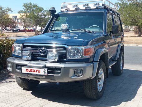 2008 Toyota Land Cruiser 71 70 Series Рестайлинг 1, синий, 4550000 рублей, вид 2