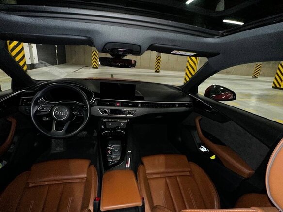 2021 Audi A5 Sportback 40 TFSI II (F5) Рестайлинг, красный, 3700000 рублей - вид 5
