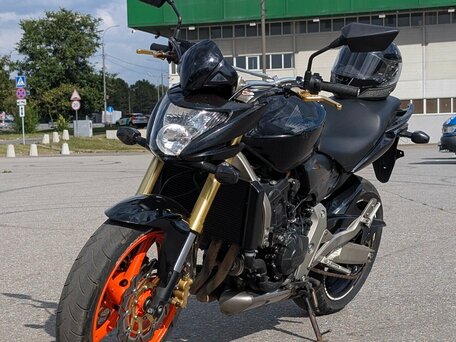 2007 Honda CB 600F Hornet, чёрный, 360000 рублей, вид 1