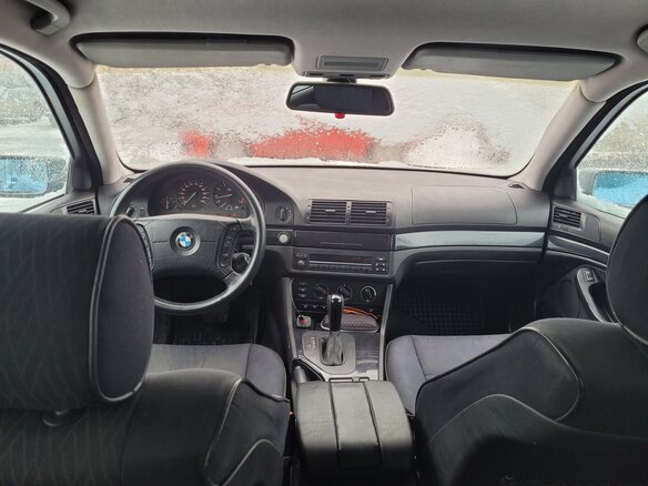 2000 BMW 5 серии 523i IV (E39), синий, 550000 рублей - вид 5