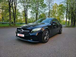 2018 Mercedes-Benz C-Класс 180 9G-TRONIC IV (W205), чёрный, 3300000 рублей, вид 3