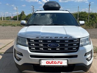 2016 Ford Explorer V Рестайлинг, белый, 2950000 рублей, вид 2
