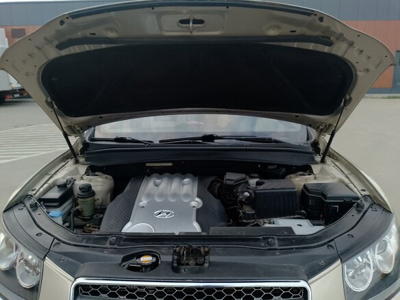 2006 Hyundai Santa Fe II, бежевый, 1030000 рублей - вид 13