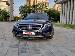 2014 Mercedes-Benz S-Класс 500 VI (W222, C217), синий, 3850000 рублей, вид 3