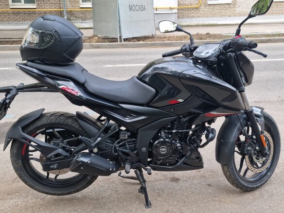 2023 Bajaj Pulsar N250, чёрный, 230000 рублей - вид 5