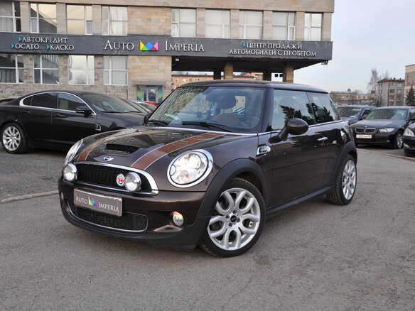 2010 Mini Hatch Cooper S II (R56) Рестайлинг, коричневый