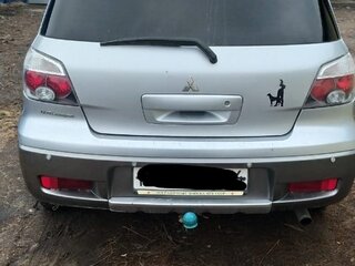 2005 Mitsubishi Outlander I, серебристый, 690000 рублей, вид 3