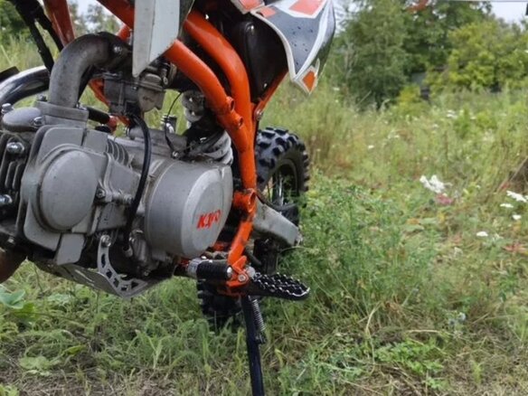 2024 Kayo Basic TT125, оранжевый, 70000 рублей - вид 7