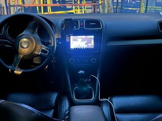 2011 Volkswagen Golf VI, чёрный, 780000 рублей, вид 5