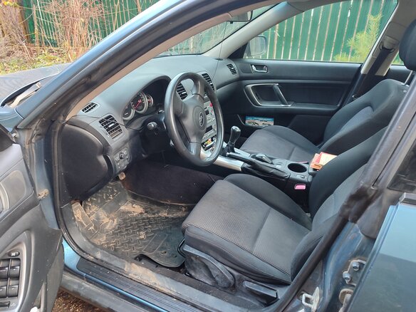 2004 Subaru Outback III, голубой, 485000 рублей - вид 6