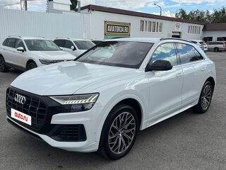 2019 Audi Q8 55 TFSI I (4M), белый, 5999999 рублей, вид 1