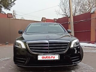 2019 Mercedes-Benz S-Класс 350 d Long VI (W222, C217) Рестайлинг, чёрный, 8500000 рублей, вид 4