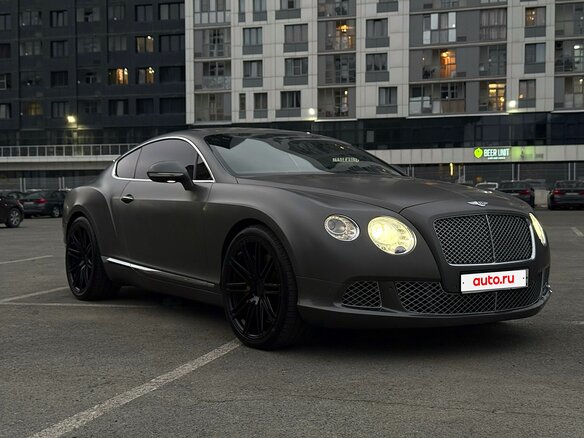 2012 Bentley Continental GT II, серый, 5200000 рублей