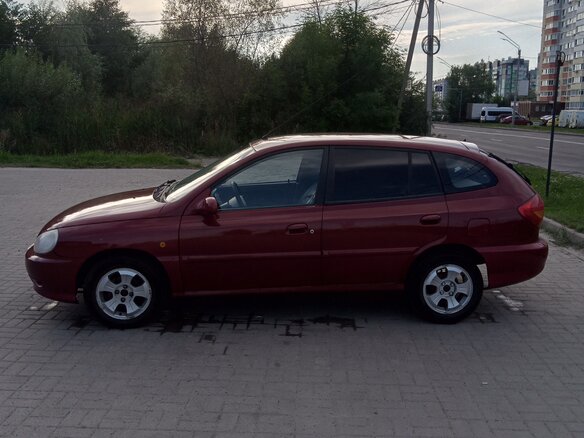 2002 Kia Rio I, красный, 200000 рублей - вид 4