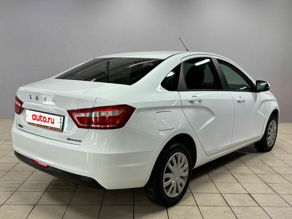 2017 Lada (ВАЗ) Vesta I, белый - вид 6