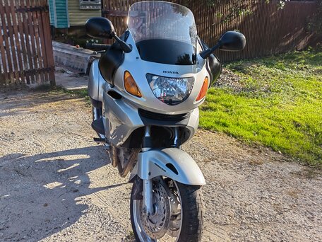 2003 Honda NT650V Deauville, серебристый, 370000 рублей, вид 3