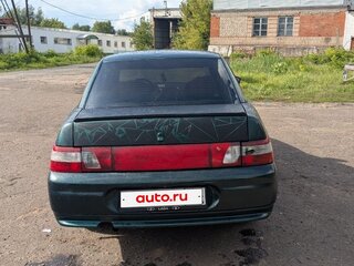 2001 Lada (ВАЗ) 2110, зелёный, 140000 рублей, вид 4