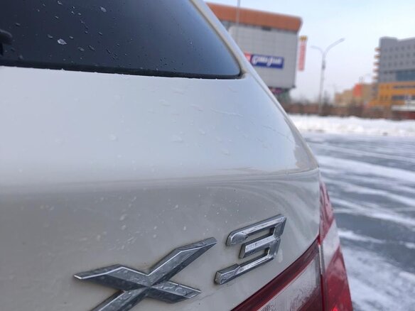 2011 BMW X3 35i xDrive II (F25), белый - вид 1