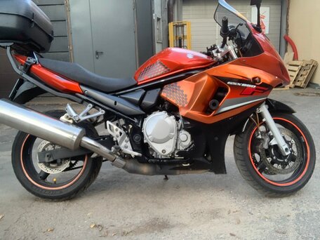 2009 Suzuki GSX 650F, красный, 400000 рублей, вид 3