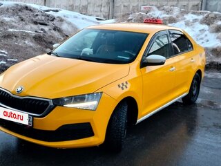 2020 Skoda Rapid II, жёлтый, 1100000 рублей, вид 2