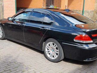 2004 BMW 7 серии 730d IV (E65/E66), чёрный, 1100000 рублей, вид 3