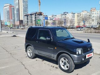 2008 Suzuki Jimny Kei car III Рестайлинг 1, чёрный, 800000 рублей, вид 3