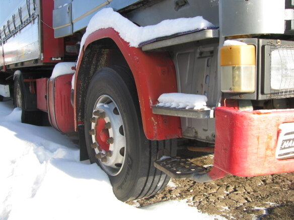 1987 Scania R-Series, серый - вид 1