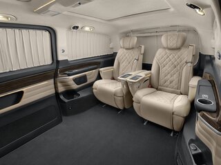 2022 Mercedes-Benz V-Класс Extra Long 250 d экстра длинный III (W447) Рестайлинг, чёрный, 9800000 рублей, вид 1
