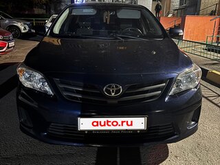 2011 Toyota Corolla X (E140, E150) Рестайлинг, синий, 1150000 рублей, вид 2